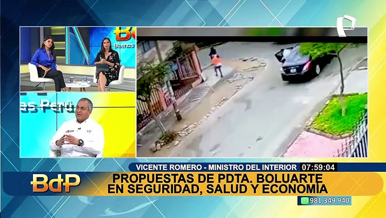 Vicente Romero sobre denuncias por detenciones arbitrarias: "No permitimos abusos en las intervenciones"