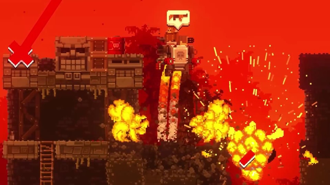 Broforce Forever mixt Sidescrolling-Action mit Heavy Metal und bald könnt ihr's selbst spielen