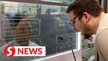 Tokyo station installs face-to-face translation tool