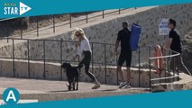 Brigitte Macron décontractée à Brégançon : première sortie avec son chien Nemo !