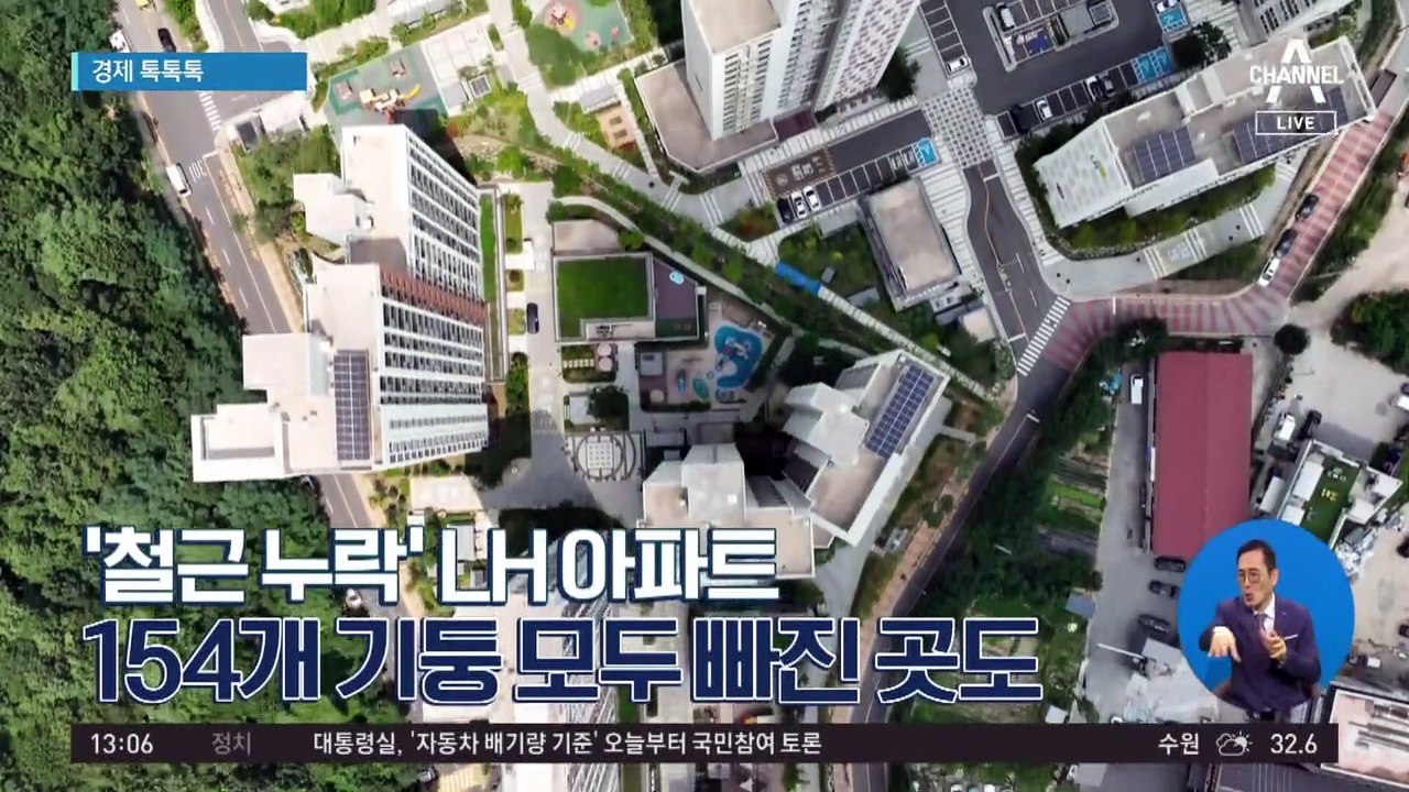 [경제 톡톡톡]‘철근 누락’ LH 아파트, 154개 기둥 모두 빠진 곳도