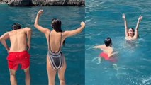 Birthday Girl Kiara Advani Dip In Ocean With Sidharth Malhotra ,Backless Monokini Price Reveal