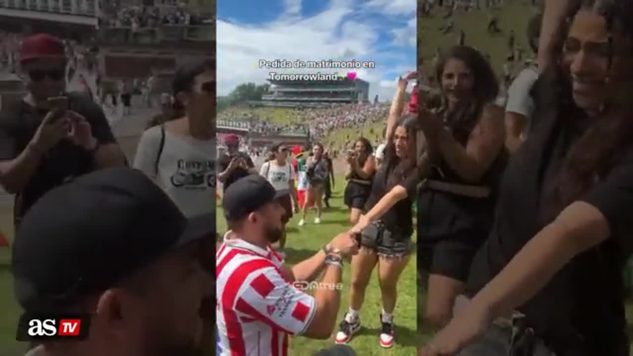 Video: Chivas fan proposes to girlfriend at Tomorrowland