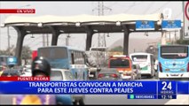 Polémica por peajes: transportistas anuncian movilización ante silencio del alcalde de Lima