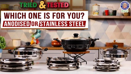 Multi Kadai | Best Kadai For Steaming & Deep Frying | Stainless Steel & Hard Anodised