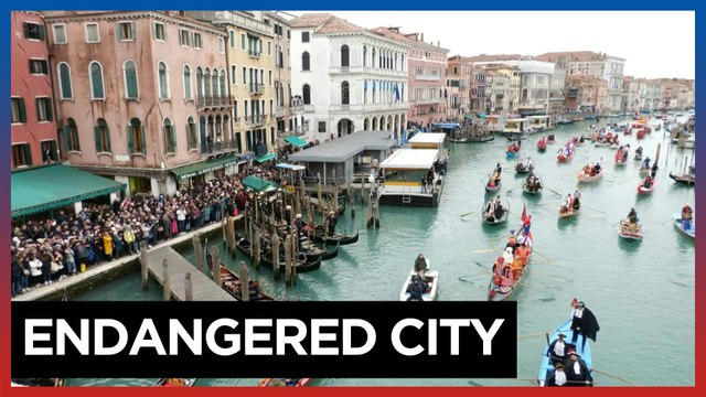UNESCO recommends putting Venice on heritage danger list