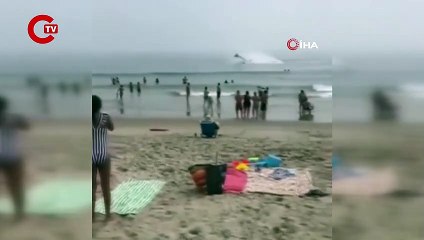 ABD’de küçük uçak denize çakıldı