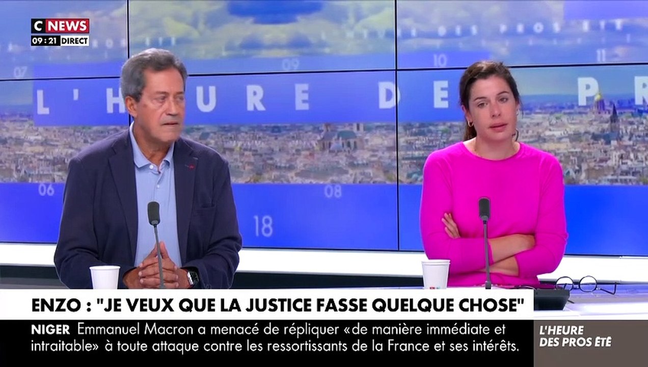 Charlotte d'Ornellas au bord des larmes sur CNews le lundi 31 juillet 2023.