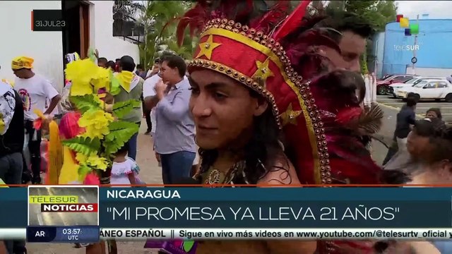 Nicaragua: Feligreses celebran la Festividad de Santo Domingo de Guzmán