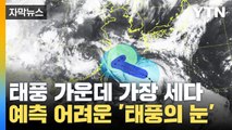 [자막뉴스] 가장 센 태풍 한반도로? 뚜렷한 태풍의 눈 봤더니...'공포' / YTN