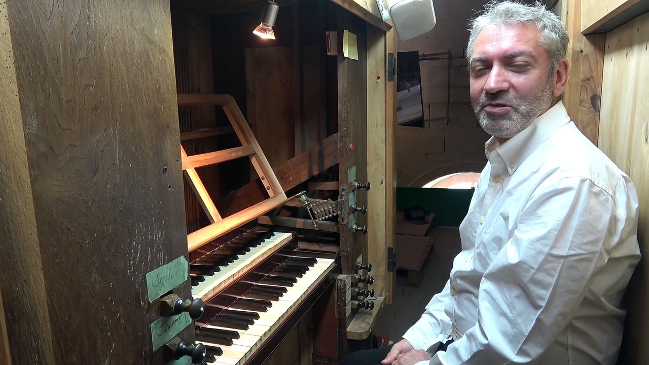 Présentation de l'orgue par H.F.Beaupérin