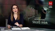 Reportero Héroe que Rescata a Persona Atrapada en Coladera en Atlixco, Puebla