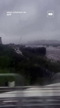 Beijing's Yongding River flooded after heavy rains