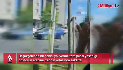 Download Video: Trafik magandası, doktora dehşeti yaşattı!