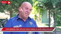 Polis memuru, para toplayıp akülü sandalye aldığı engelli gençle buluştu