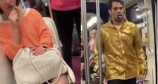 Paris metrosunda garip anlar: Bir yolcu, yaşadığı ilginç olayları kaydetti
