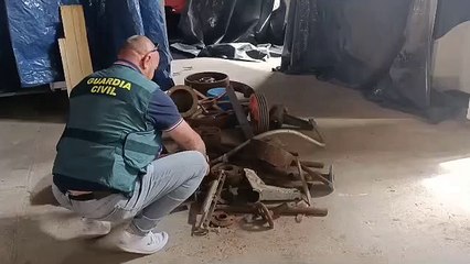 La Guardia Civil localiza material agrícola robado en Navarra