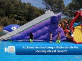 Accident de structure gonflable dans le Var : une enquête est ouverte