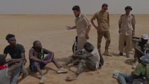 الموت عطشا يهدد المهاجرين الأفارقة على الحدود بين تونس وليبيا