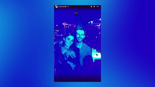 L'amour de Hakan Sabancı et Hande Erçel bat son plein ! Ils ont partagé leurs poses romantiques en même temps