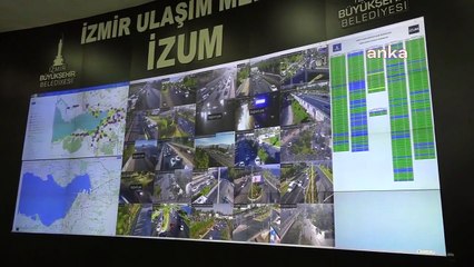 İzmir Büyükşehir Belediye Başkanı Tunç Soyer, İZUM'da çalışmaları denetledi