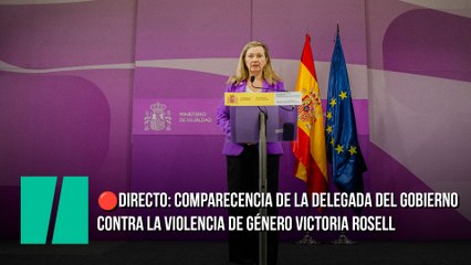 Sigue en directo la comparecencia de la delegada del Gobierno contra la Violencia de Género