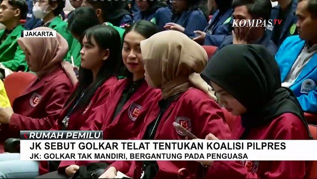 Jusuf Kalla: Golkar Sangat Bergantung pada Penguasa untuk Tentukan Koalisi