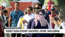 Disebut Sudah Dukung Satu Bakal Capres, Jokowi: Tanyakan ke Gibran