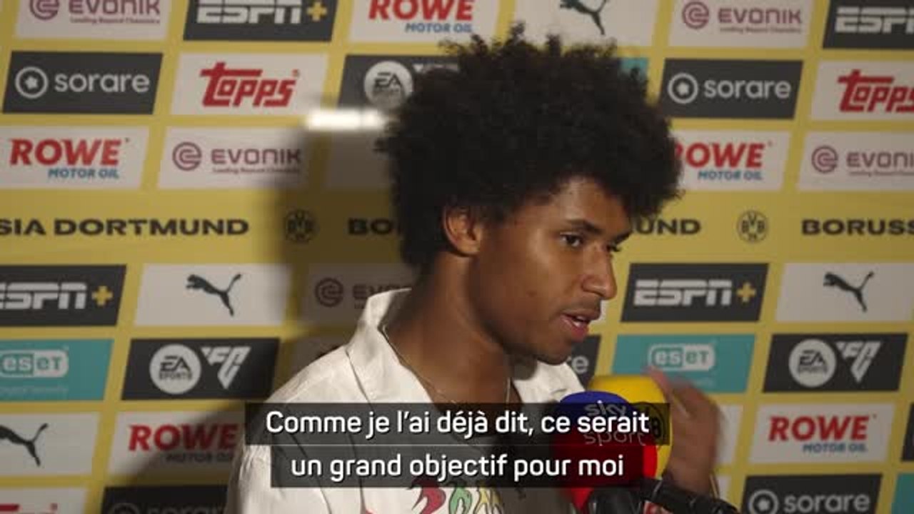 Dortmund - Adeyemi affiche ses ambitions et veu...