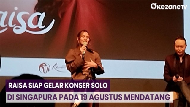 Raisa Siap Gelar Konser Solo di Singapura pada 19 Agustus Mendatang