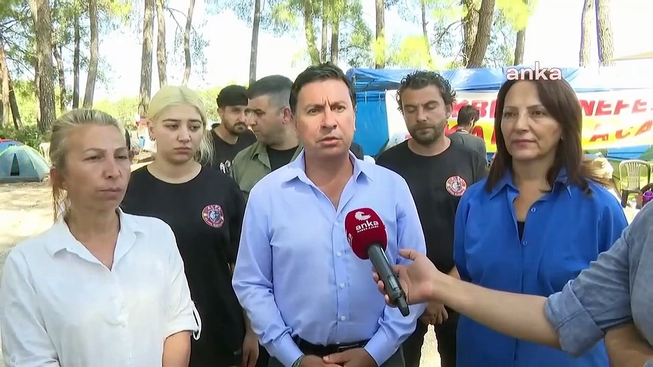 Bodrum Mayor Aras à Akbelen： ＂Actuellement, trois centrales thermiques consomment les besoins en eau d'un an de Muğla en tant que glouton d'eau.