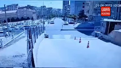 Şanlıurfa'da polisin şehit olduğu kazanın görüntüleri ortaya çıktı