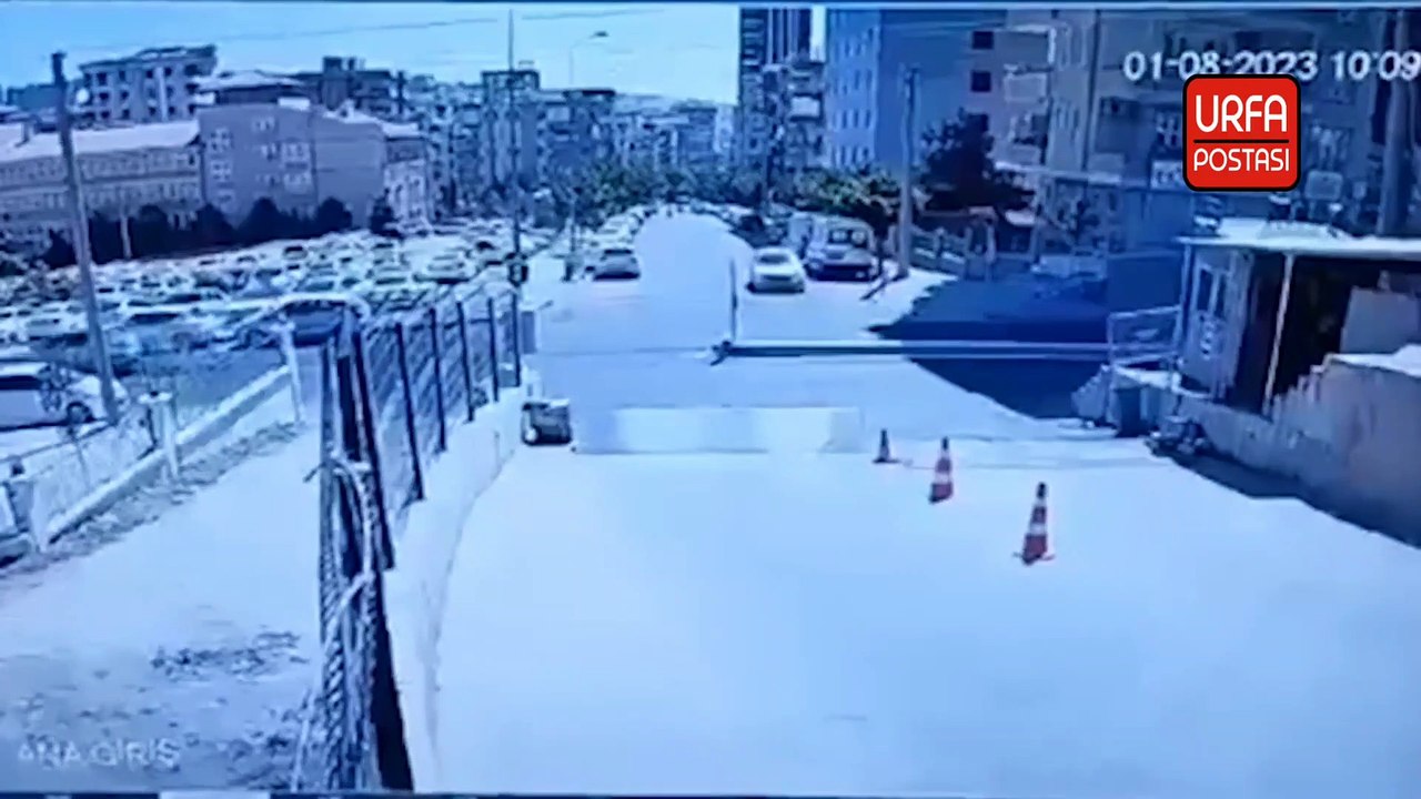 Şanlıurfa'da polisin şehit olduğu kazanın görüntüleri ortaya çıktı