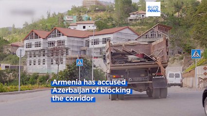 Nagorno-Karabakh: Azerbaijan rebuilds homes in Lachin area