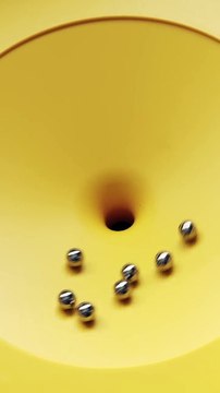 Satisfying Motion Chrome Marbles Haba Funnel Jungle Marble Run