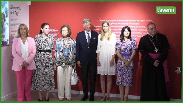 Philippe et Éléonore de Belgique, Sofia d’Espagne et Margaretha de Luxembourg rendent hommage au roi Baudouin à Motril