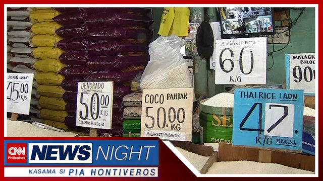 Presyo ng bigas tumaas