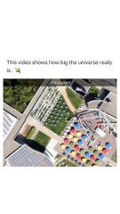 Regarde combien l'univers est grand, tu vas être choqué !