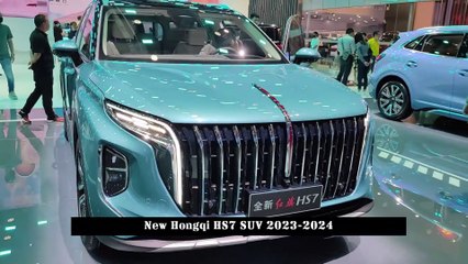 New Hongqi HS7 SUV 2023-2024