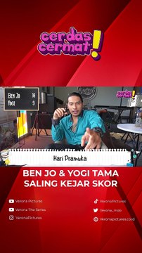 SERUNYA CERDAS CERMAT! BEN JOSHUA DAN YOGI TAMA SALING KEJAR SKOR!