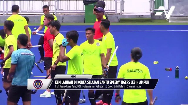 Kem latihan di Korea Selatan bantu skuad negara tingkatkan prestasi di Trofi Juara-Juara Asia 2023