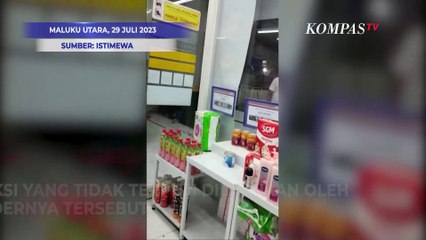 Video herunterladen: Diduga Mabuk Miras, Oknum DPRD Halmahera Tengah Ngamuk di Minimarket