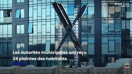 Le nouveau logo de Twitter, X, retiré à San Francisco à la suite de plaintes