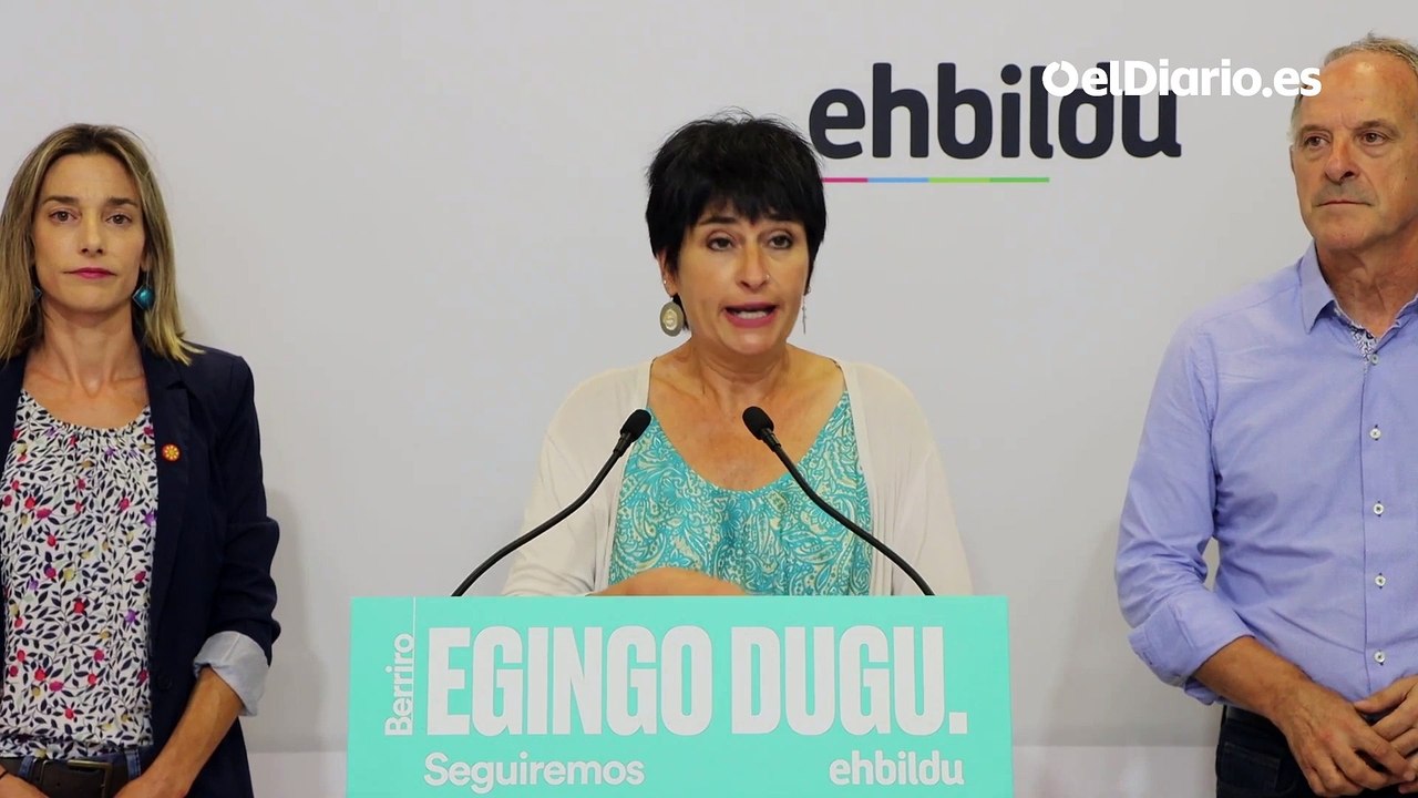 EH Bildu se abre a votar sí a la investidura de la socialista Chivite en Navarra para superar el bloqueo