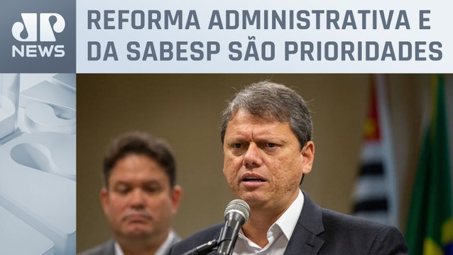 Tarcísio de Freitas quer aprovar 10 projetos em 2023