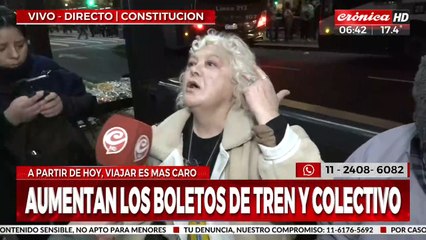 Suben los colectivos y la gente no aguanta más: casi el %6 de aumento