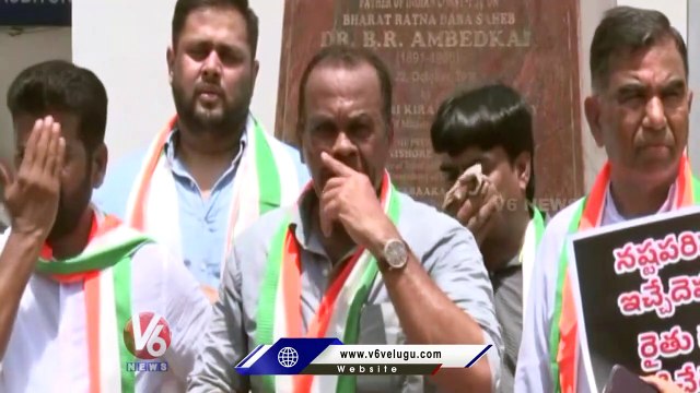 Komatireddy Venkat Reddy Comments On KCR Over Neglecting Flood Victims | Delhi | V6 News