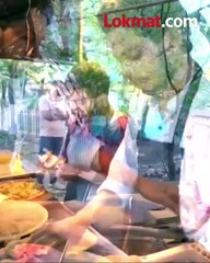 त्याच्या पिझ्झाची सर्वत्र चर्चा