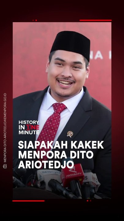 Siapakah Kakek Menpora Dito Ariotedjo?