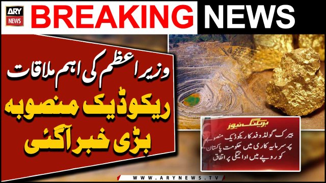 Pakistan, Barrick Gold agree to pay share of Reko Diq in Pakistani rupees